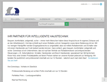 Tablet Screenshot of domohaus.de
